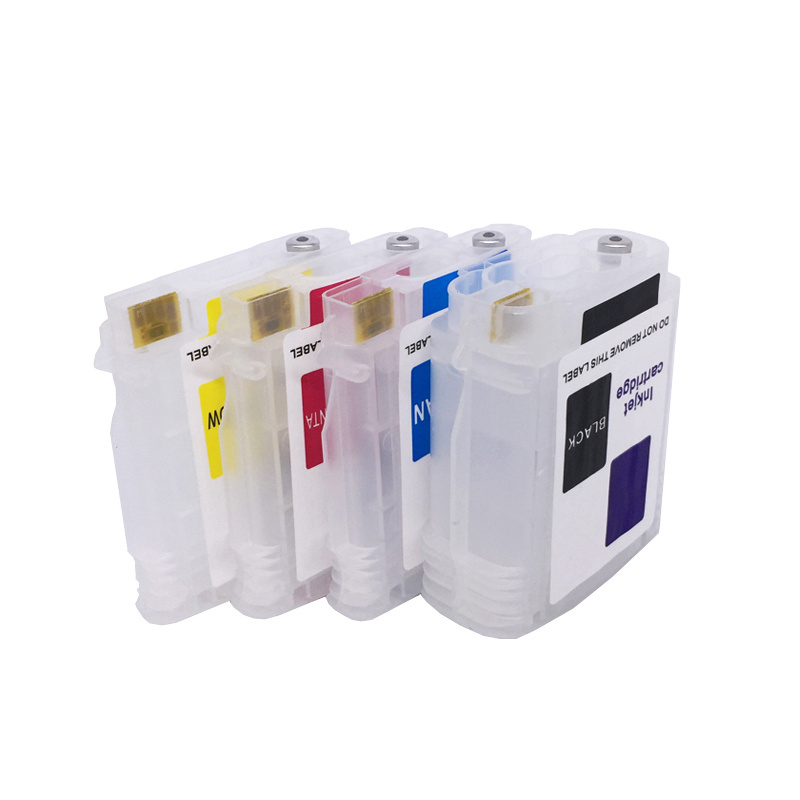 Refillable Ink Cartridge With Reset Chip Compatible For HP82 Designjet 510 810 500 500PS 800 800PS 815 820 10PS 20PS 50PS CISS