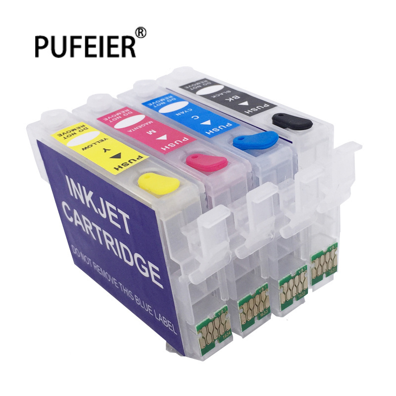 T299XL 29XL T2991-T2994 Empty Refillable Ink Cartridge With Chip For Epson XP-345 XP-432 XP-435 XP-442 XP-445 Printer Cartridge