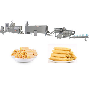 Corn Puff Extruder Making Machine Automatic Corn Snack Food Production Line