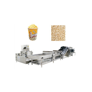 Fully automatic high power exploding popcorn machine