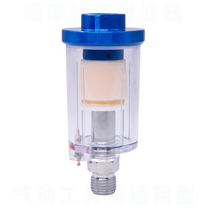 Oil Water Separator Blue Air Moisture Filter for Compressor Compressed Air Spray Paint Gun