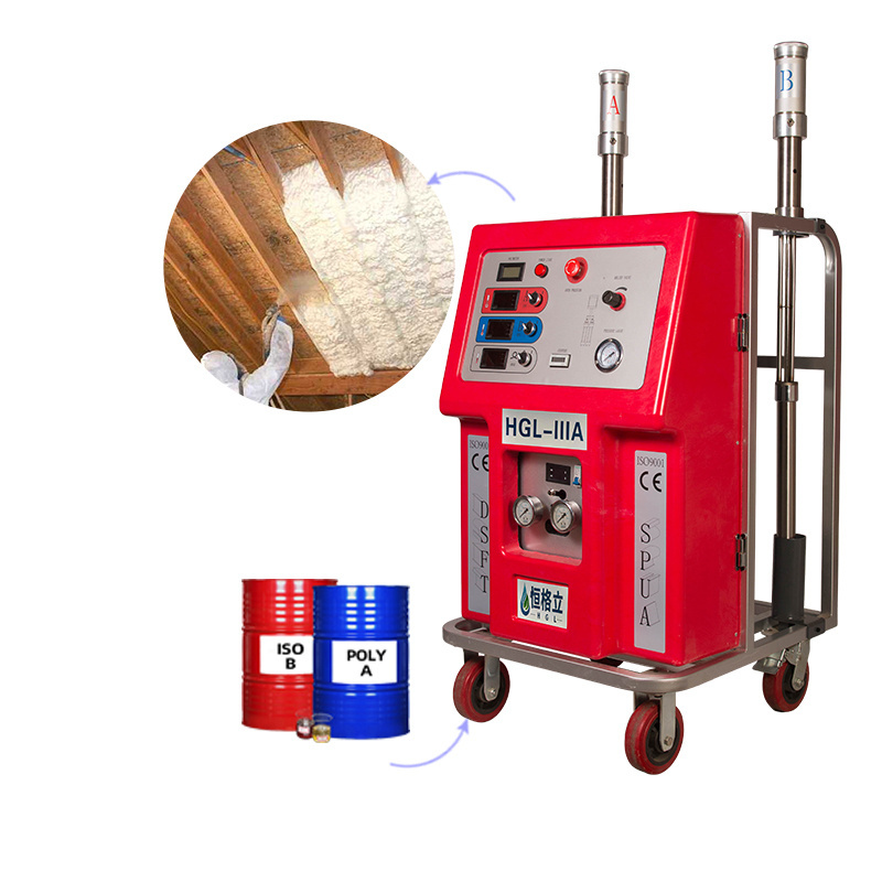 Factory Outlet PU Polyurethane Foam Spray Insulation Machine PU Foam Kit 2 Part Polyurethane Spraying Machine