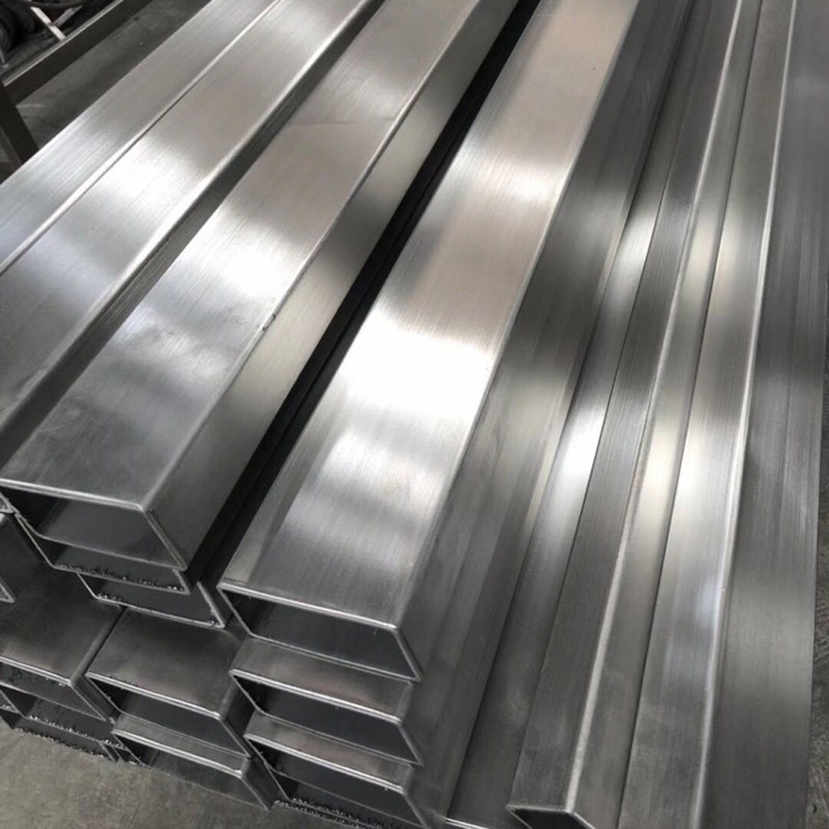 ss316l square stainless steel pipe  316l stainless steel rectangular tube