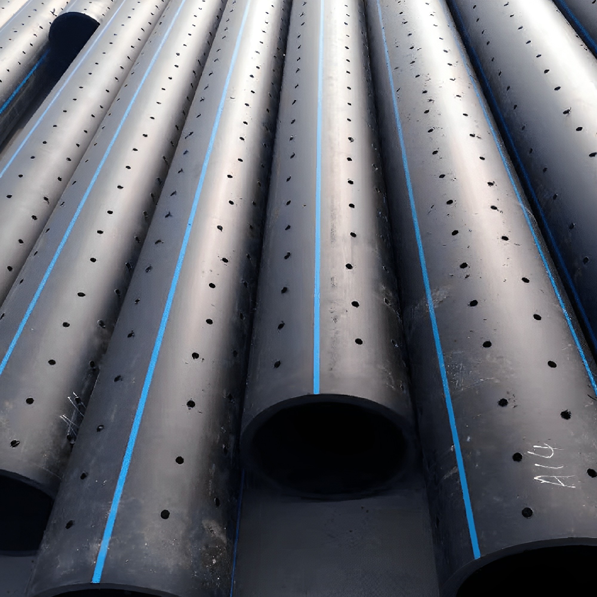 2 Inch Hdpe Perforated Drain Pipe/hdpe Pipe