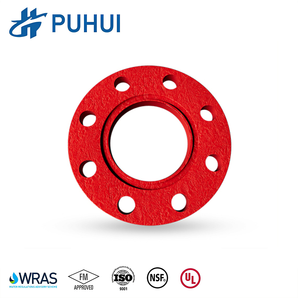 High Quality Ductile Iron Pipe Fittings Puddle Double Flange With Puddle Flange Pipes