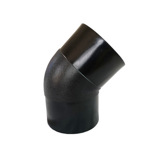 30 45 Degree Pe100 D225 22deg Hdpe100 D400 Sdr 11 Elbow Moulded Polyethylene Plastic Pipe Fittings Elbow