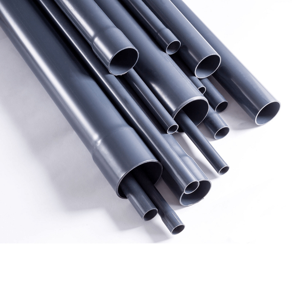 Wholesale 2 4 4.5 7 Inch Small Plastic U Pvc Pipe 1/2 38mm 45mm 55mm 63mm 75mm Upvc Pipe For Water Supply