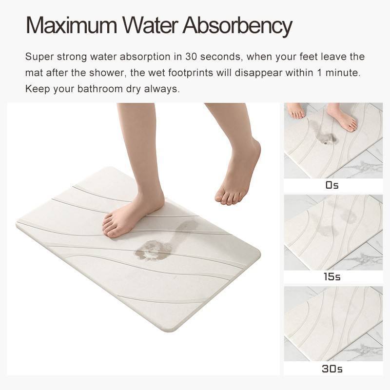 (Chakme) Oem Package Bathmat Magic Diatomite Stone Bath Mat For Bathroom