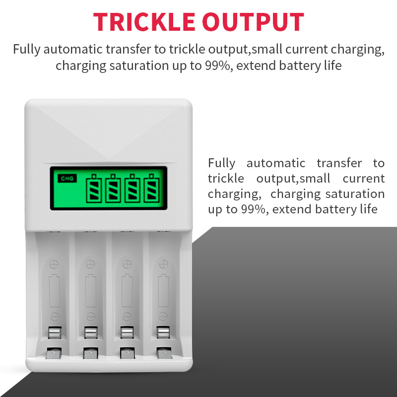 universal aaa aa rechargeable battery charger 1300mAh 4Pcs aa batteries with usb cable for flashlights etc electronic equipment