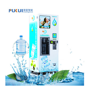 coin and bill operated water dispenser with filters purifying system /pure dirinking water vending /water vendo machine