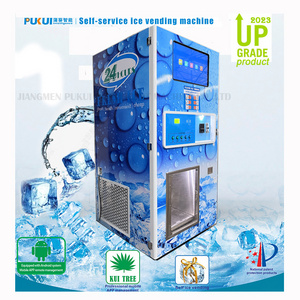 Coin operated self-service commercial ice vending machine  ice maker vending machines for sale