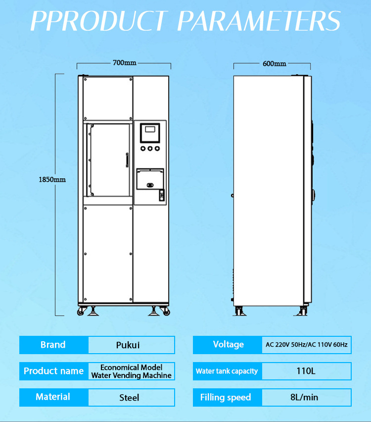 China Supplier Refill 5 Gallon Bottle Drinking Water Dispenser Vending Machine