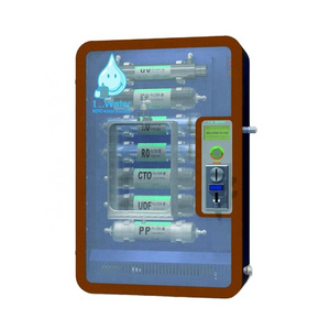 China Outdoor Stainless Steel School Public Water Dispenser With Coin Operated