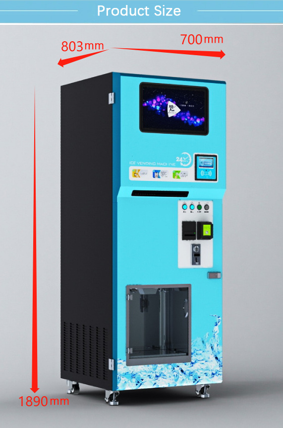 Hot sale Self Service maquina dispensadora de hielo Ice Vending Machine