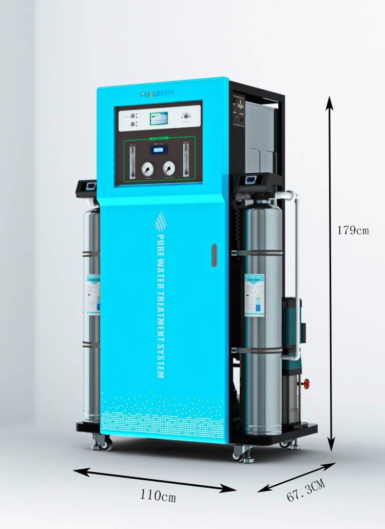 Android smart purified water vending machine with phone app