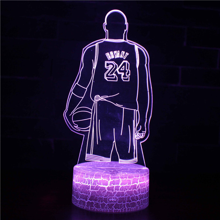 Game Room Desk Set Lighting Decorative Table Console Icon LED Base 3D Children's Bedside Gift Nightlight