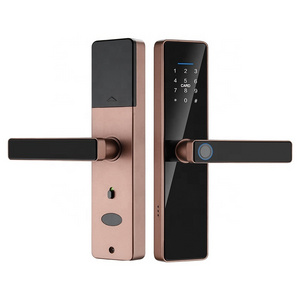 Pulido Waterproof Smart lockWIFI APP Smart Door Lock Aluminum Fingerprint Inside Digital Handle Keyless Tuya Smart Lock