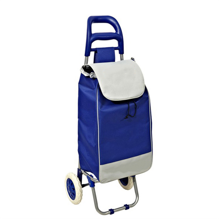 Foldable grocery cart China Factory Trolley Shopping Bag Trolley Grocery Bag  Shopping Cart