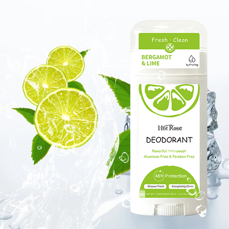 Private Label Desodorantes Natural Organic Tea Tree Deodorant Crystal Gel Stick For Men And Women deodorant stick