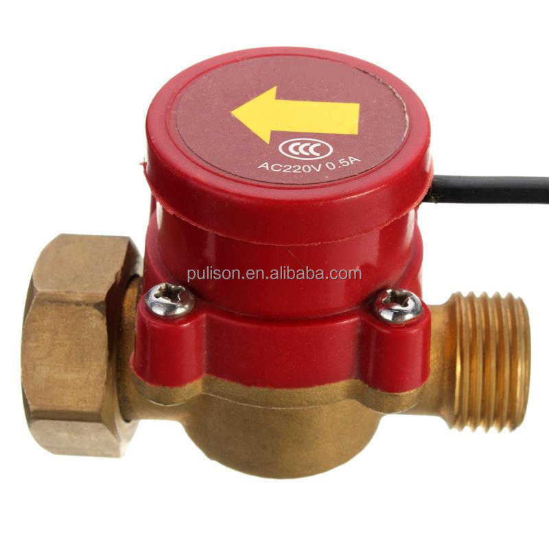 Safe Stable High Temperature 67x50x35mm 120W Female to Male Circulation Pump Water Flow Sensor Switch Wholesale price