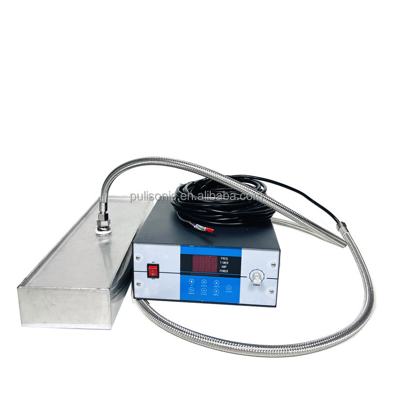 Variable Frequency Submersible Immersible Ultrasonic Cleaners Ultrasonic Transducer With Power Generator