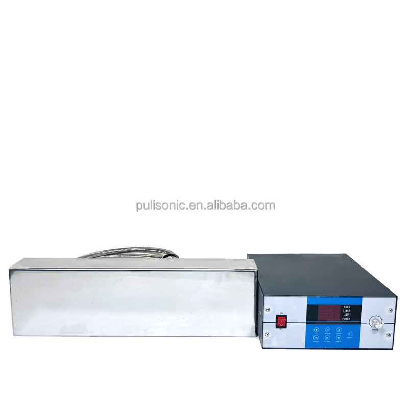 Variable Frequency Submersible Immersible Ultrasonic Cleaners Ultrasonic Transducer With Power Generator