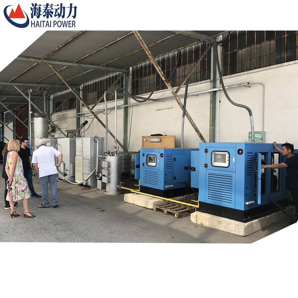 100kw Biomass pyrolysis sawdust gasification power generation,syngas power generation equipment coal generator set