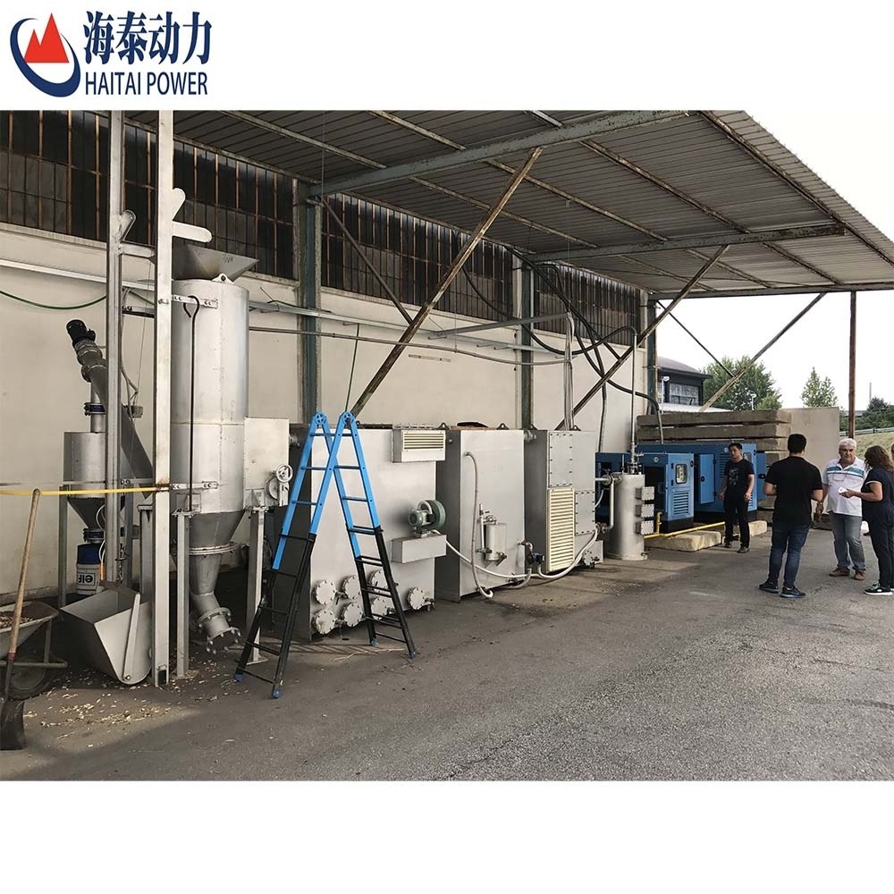 100kw Biomass pyrolysis sawdust gasification power generation,syngas power generation equipment coal generator set