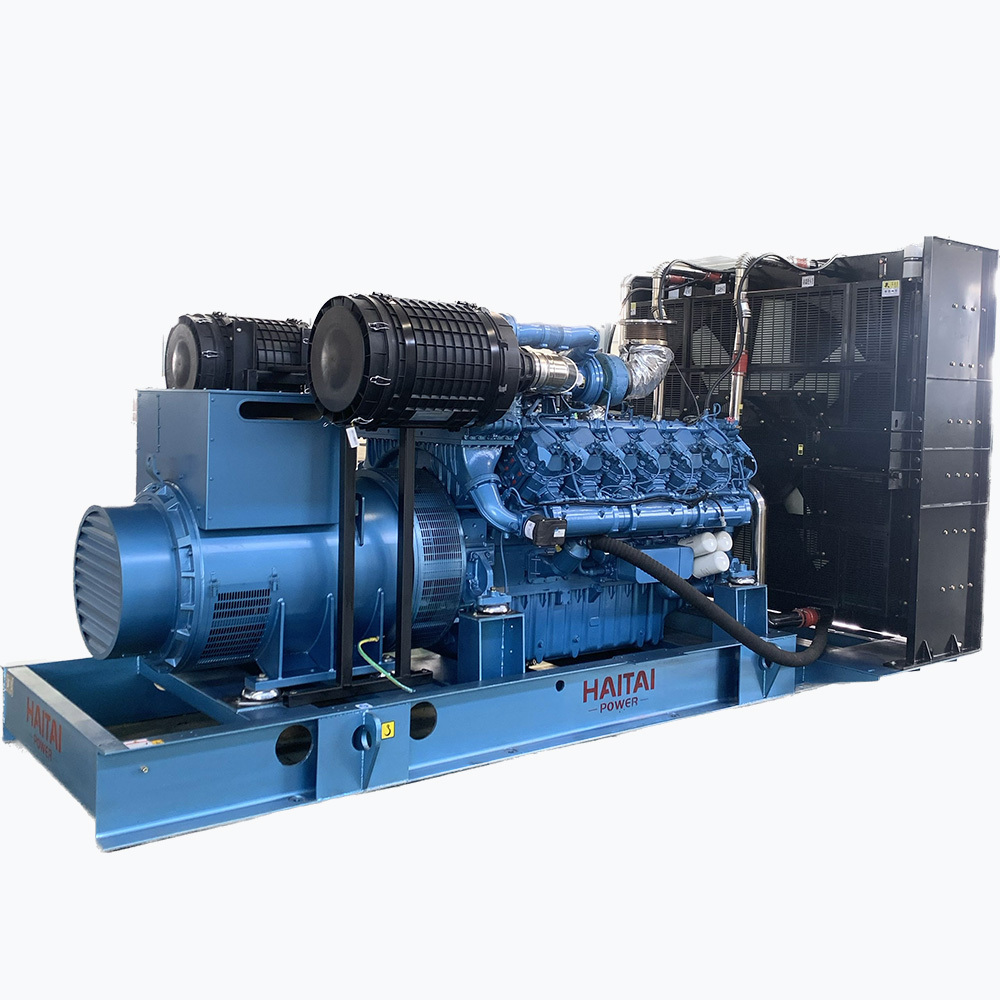 Natural gas generator set oil associated gas generator 300 kw  500 kw  1000 kw 2mw  4mw natural gas generator powered Baudouin e