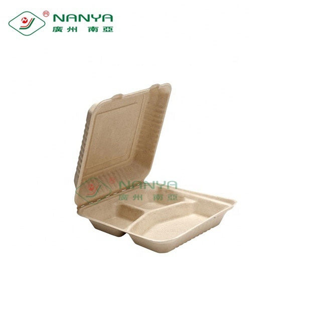 bagasse paper fiber pulp molding fast food tray machine