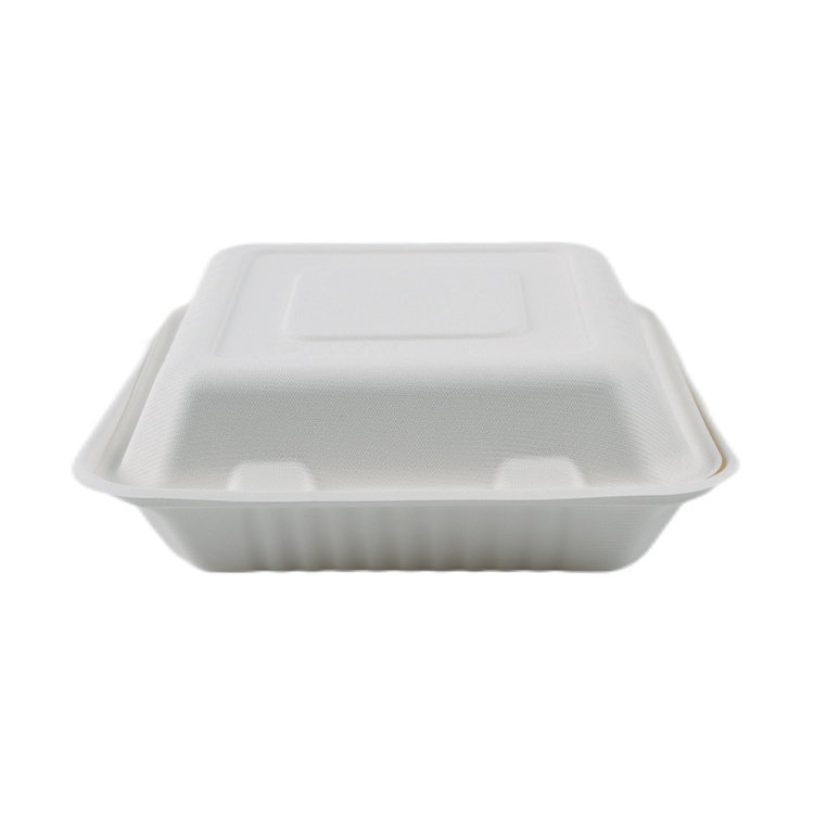 custom restaurant to go box 9x9 food container disposable takeaway lunch box