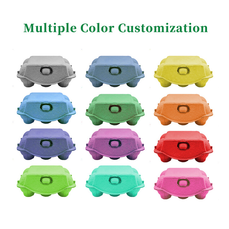 egg carton pulp colored egg box disposable egg carton