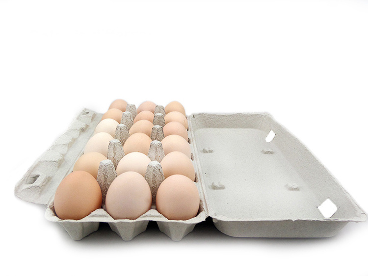 Wholesale bulk goose carton recycled corrugated carton 18 eggs trays