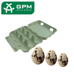 Hot Sale 12 egg Paper Quail Eggs Packing Tray Box Cartons GPM