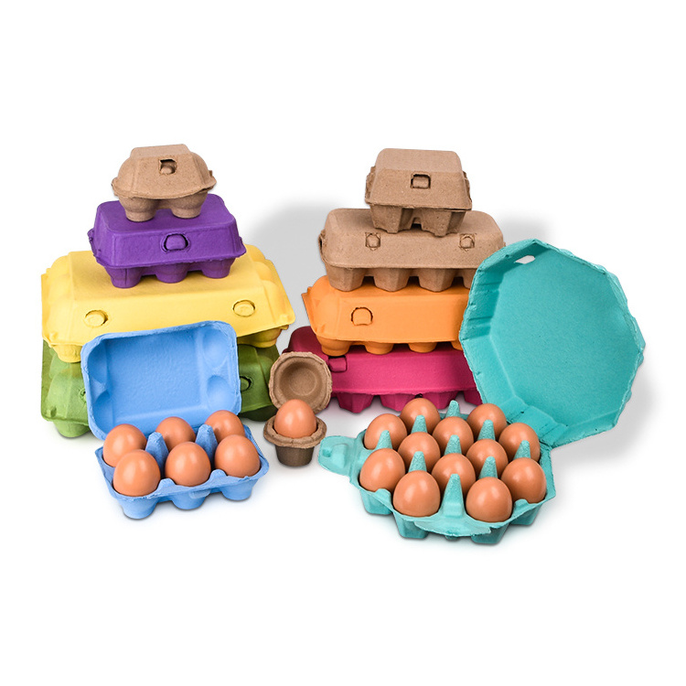 egg carton pulp colored egg box disposable egg carton