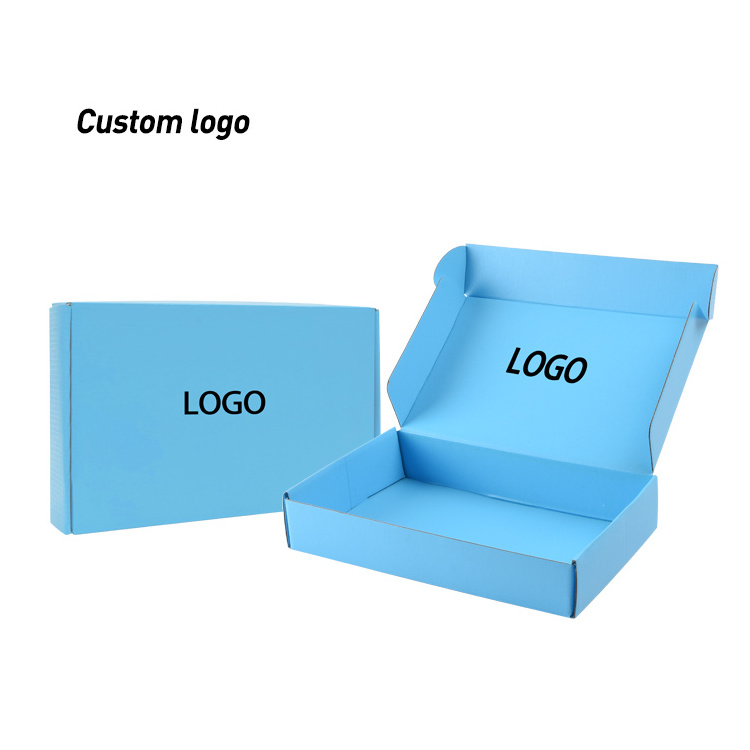 custom design cardboard mailer shipping box luxury shipping box with logo gift boxes for small business