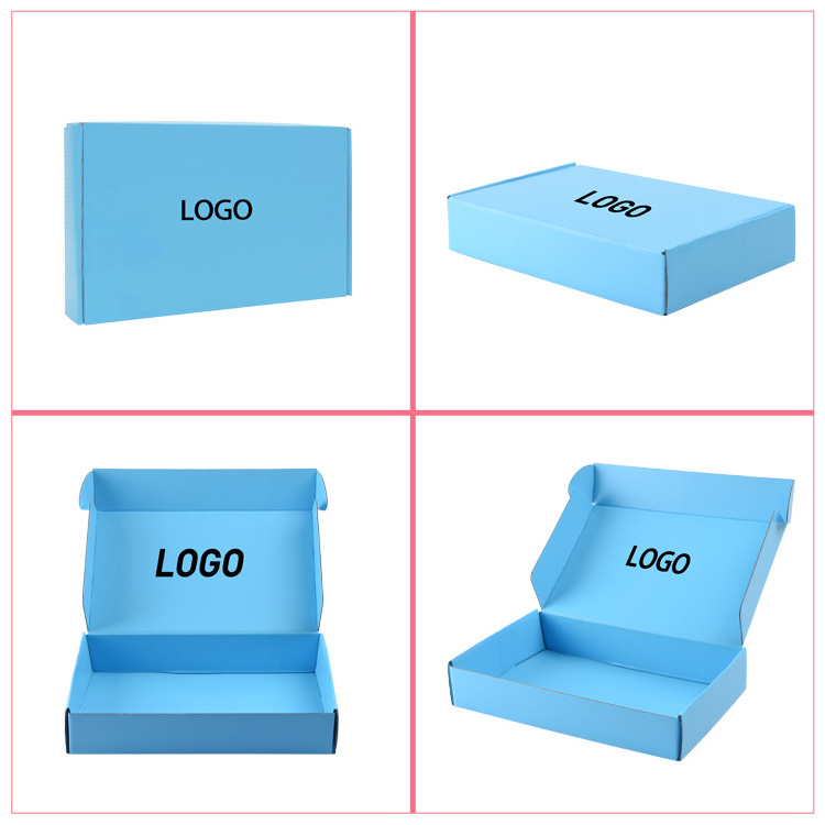 custom design cardboard mailer shipping box luxury shipping box with logo gift boxes for small business