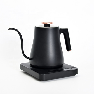 Digital Electric Gooseneck Coffee Tea Kettle 1L Portable Cordless Pour Over Fast Multi-Temperature Control Electric Kettle