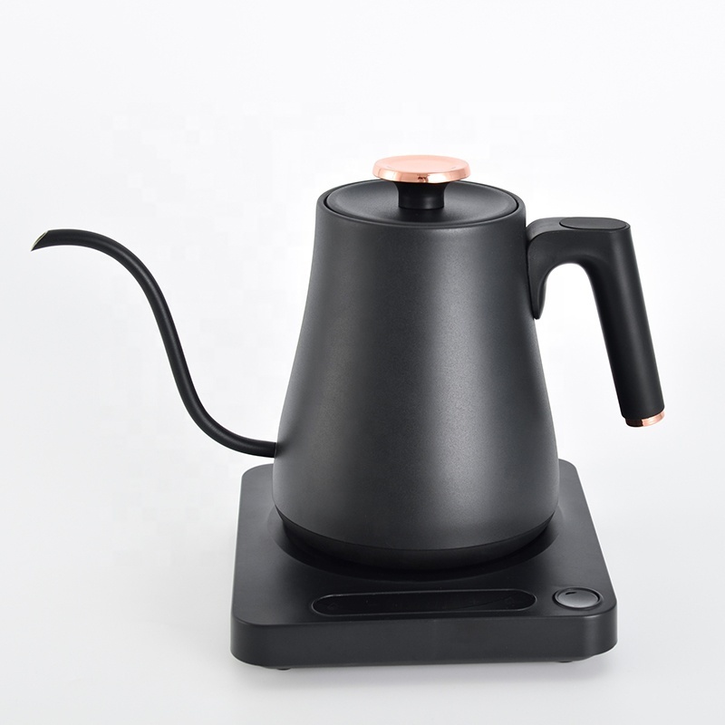 Digital Electric Gooseneck Coffee Tea Kettle 1L Portable Cordless Pour Over Fast Multi-Temperature Control Electric Kettle