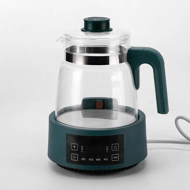 1200ml Kettle Baby Smart Milk Foam Maker Thermostat Constant Temperature Water Warmer Glass Electric Kettle