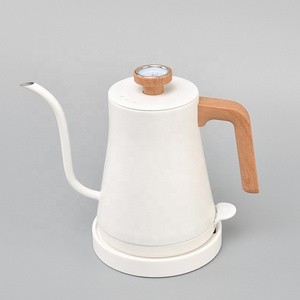 electric drip kettle coffee pot white ramben electric pour over coffee kettle with thermometer