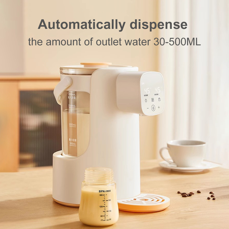 Smart Glass Electric Kettle 2L Thermostat Baby Milk Tea Water Boiler Digital Jug Electric Glass Kettles With Temperature Control