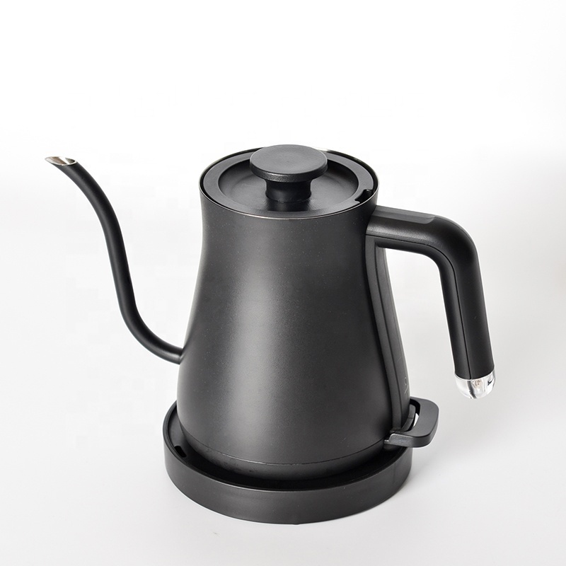 600ml long neck spout pour over coffee tea fast boiling water electric cattle 220v gooseneck electric kettle