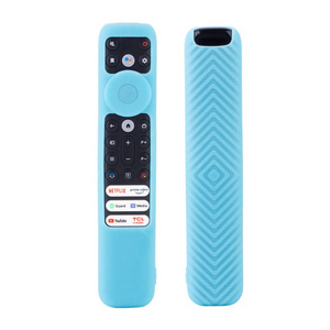 For TCL RC902V Remote Control Protective Case FMR1/FAR2/FMR4 Universal Silicone Shockproof Covers 20.9 x 4.3 x 1.7cm