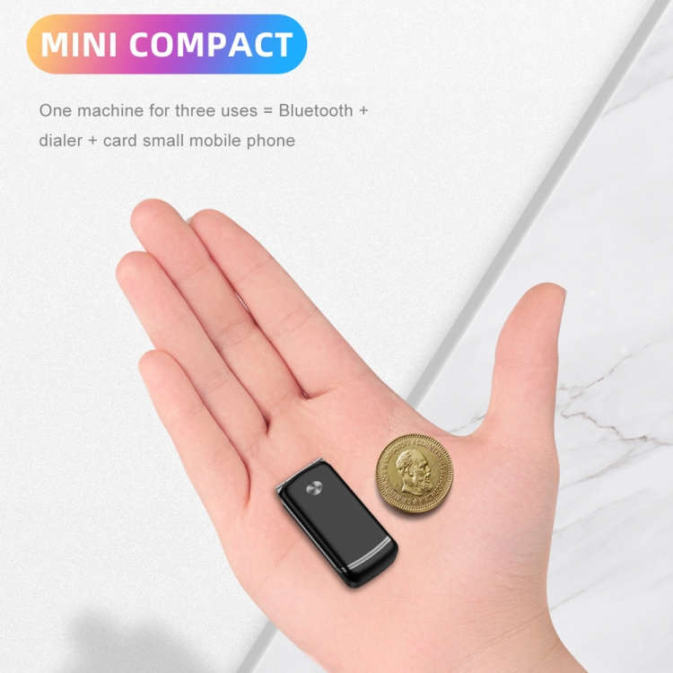 Dropshipping 1.08 inch Tiny Mini Movil Mini Mobile Phone Telefonos Celulares ULCOOL F1 Super Mini Flip Phone