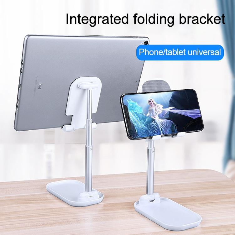 Desktop Phone Holder Bracket Multifunctional Telescopic Rotating Phone Holder Folding Portable UP Grip Tablet PC Holder