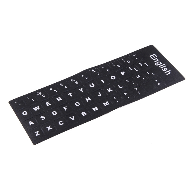 Free Keyboard Film Cover Independent Paste English Keyboard Stickers for Laptop Notebook Computer Keyboard