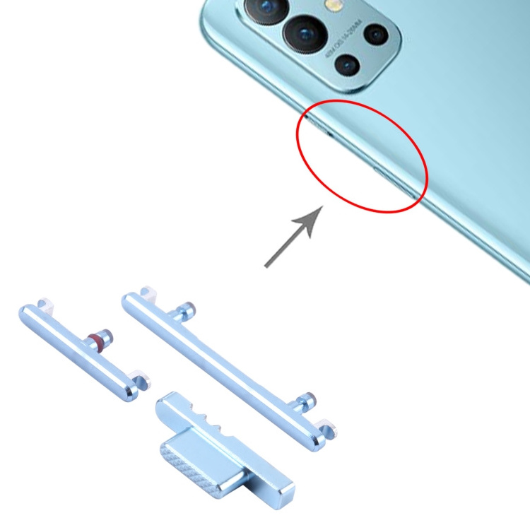 Free sample For OnePlus 9R replacement Power Button + Volume Control Button