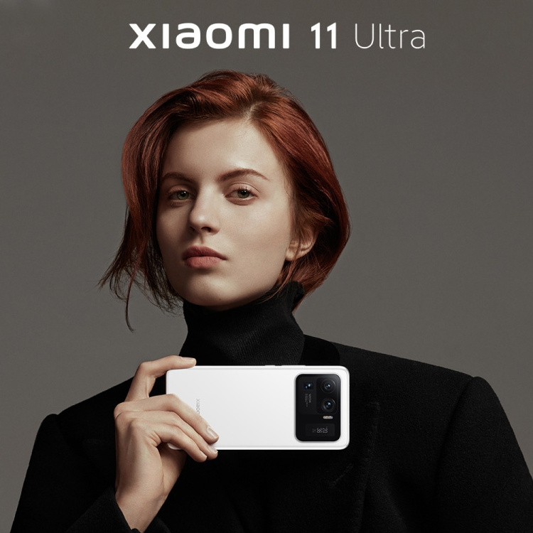 Xiaomi Mi 11 Ultra 5G 50MP Camera 12GB+512GB Triple Back Cameras 5000mAh 6.81 2K AMOLED In-screen Fingerprint Smart Mobile Phone