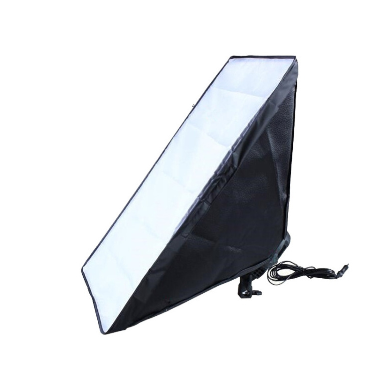 Photo Studio Softbox Kit Four Socket Lamp Holder + 50 X 70cm Flash Lighting Softbox +2m Light Stand photography fill light